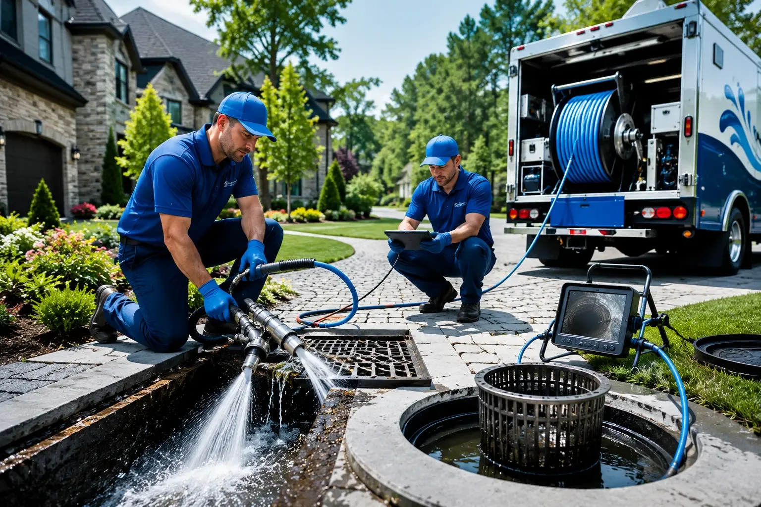 Local outdoor drain cleaning professionals in Marshall, AK